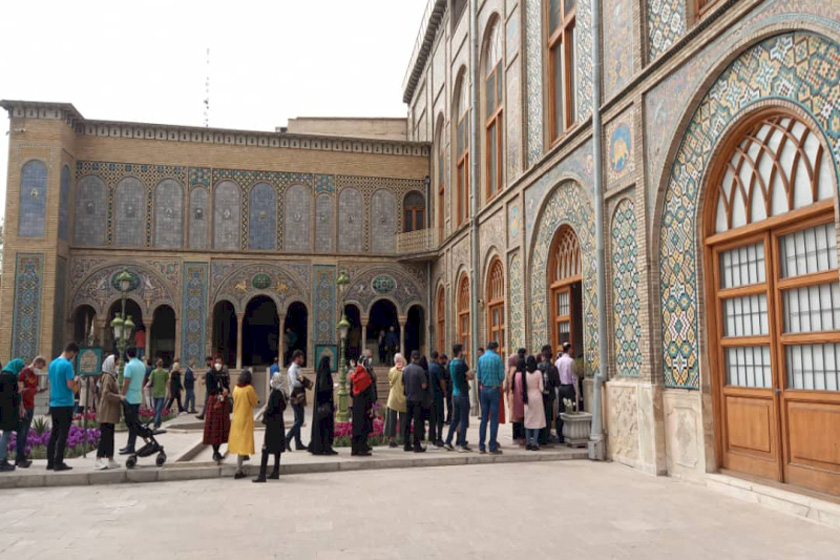 کاخ گلستان به گردشگران نوروزی هدیه می دهد