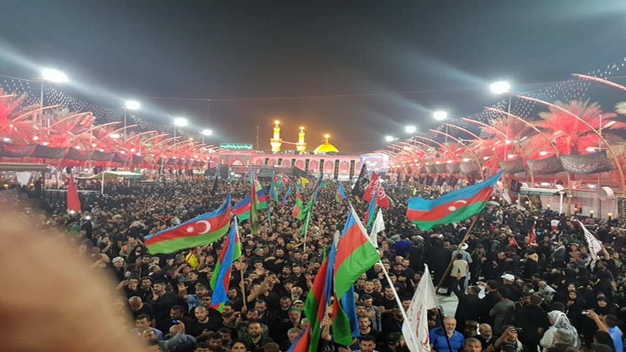 عرفه و دلدادگان جمهوری آذربایجان در کربلا
