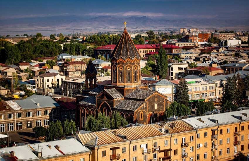 تور 5 روزه ایروان از تهران 5 دی 1403